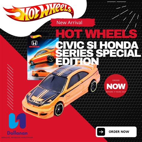 Hot Wheels Honda Series Honda Civic Ef Si Odyssey Type R Ek White Lot M Cr X