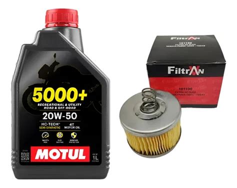 Oleo Para Factor 125 - Troca Óleo Factor 125 Motul 5000+ 20w50 4t Yamaha + Filtro | MercadoLivre