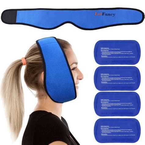 Mua Lotfancy Face Ice Pack Wrap For Tmj Wisdom Teeth With Reusable Hot Cold Therapy Gel