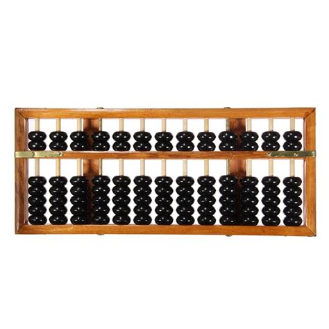 Chinese Ancient Abacus Soroban Beads Column Kid School Learning Tool ...