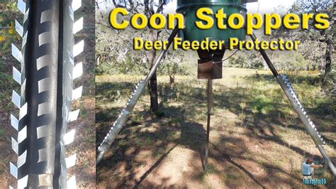 Coon Stoppers Deer Feeder Deterrent For Varmints Youtube
