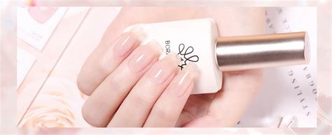 Amazon Born Pretty Semi Jelly Gel Nail Polish Jelly Light Nude Gel Polish Sheer Nude