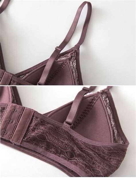 Women Mulberry Silk Lace Bra French Style Silk Bra Sexy Etsy