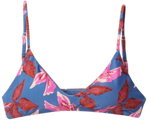 Vix Tulum Luli Floral Bikini Top ShopStyle Swimwear