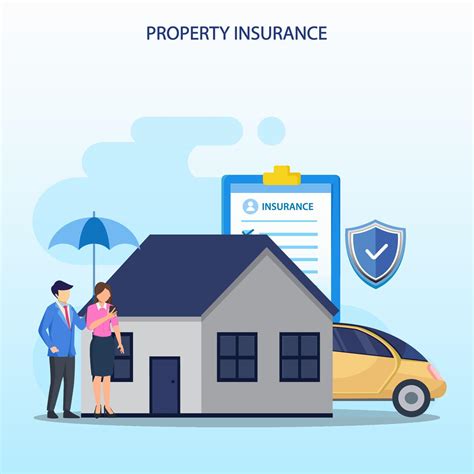 property insurance concept, assets, real estate, protection, assurance