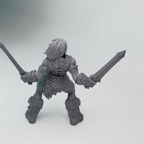 Hot Goblin ドラゴンピーク野蛮人Fソード