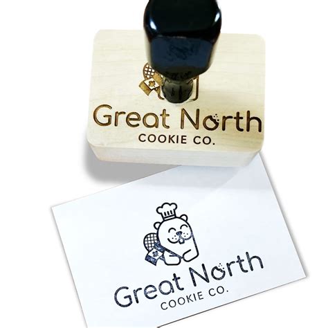 Laser Engraved Custom Rubber Stamps Brickbubble