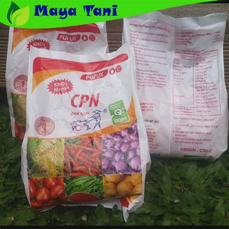 Jual Pupuk Pertanian Tanaman CPN KNO3 Merah 2 Kg Shopee Indonesia