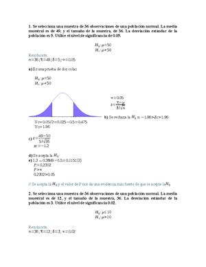 Solved Resolver Ejercicio De Estadisticas Inferencial Las Medidas De