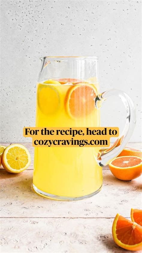 Homemade Orange Lemonade Recipe