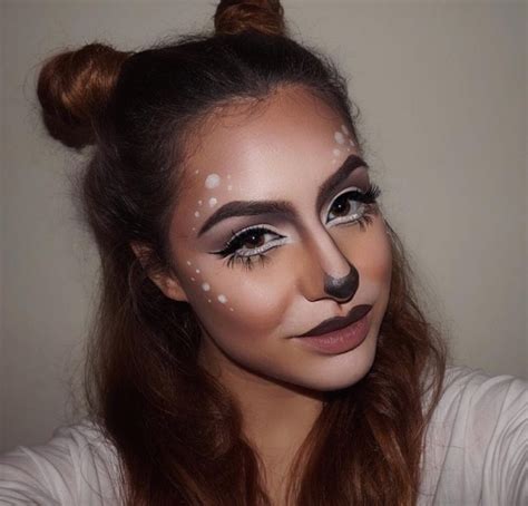 Easy Deer Makeup Ideas For Halloween Costume