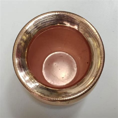 Plain Round Copper Pooja Kalash For Home Capacity Ml At Rs