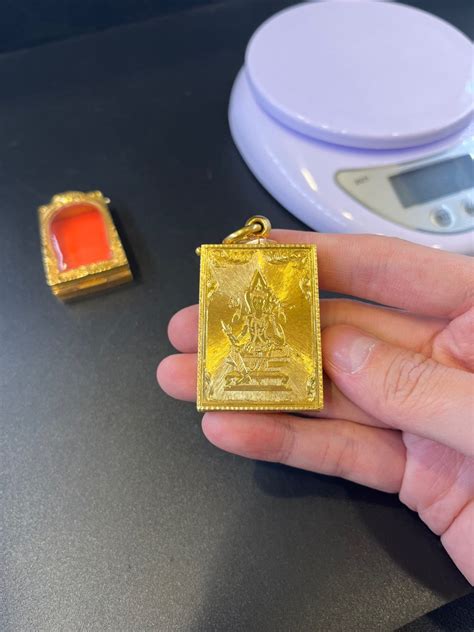 Thai Amulet Open Close Gold Casing Hobbies And Toys Memorabilia