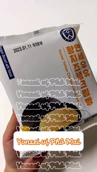 ORDER Bánh TƯƠI Yonsei siêu hot Hàn Quốc đủ vị Shopee Việt Nam