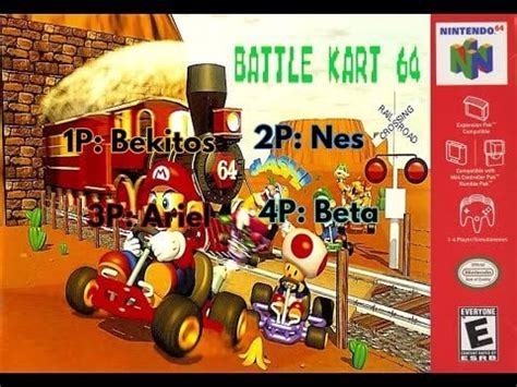 Mario Kart Battle Kart 64 - Multiplayer 4 Players : r/MarioKart64