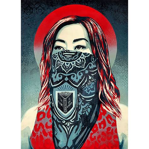 Just Future Rising Version By Shepard Fairey Goldman Global Arts