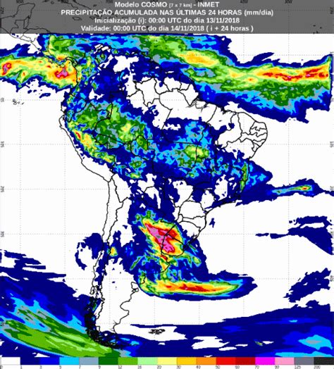 Tempo Instabilidades Se Intensificam Sobre O Sul E Rs Tem Alerta De