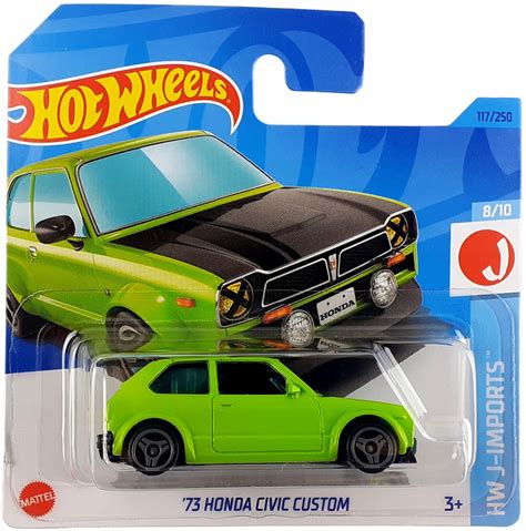 Hot Wheels Honda Civic Custom Hw J Imports Cena Opinie Samochody I