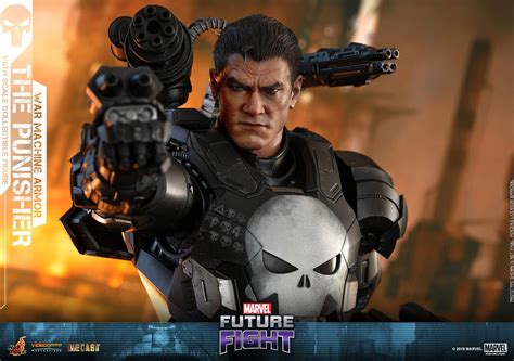 Hot Toys Lan A Boneco Da Vers O Justiceiro Armadura Do M Quina De Combate Universo Marvel