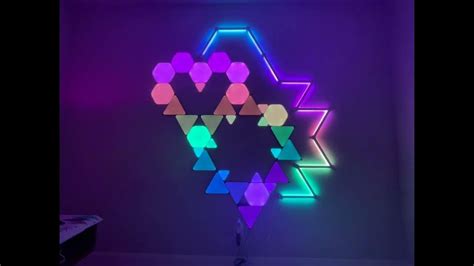 Nanoleaf Shapes Triangle Hexagon Lines Nanoleaf Designs Hexagon