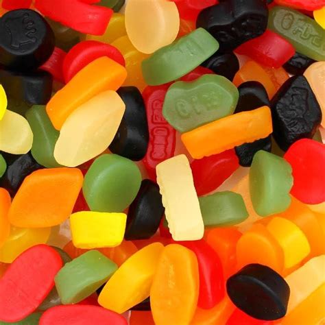 Wine Gums 3kg Bulk Bag Delicious Assorted Flavored Gummies For