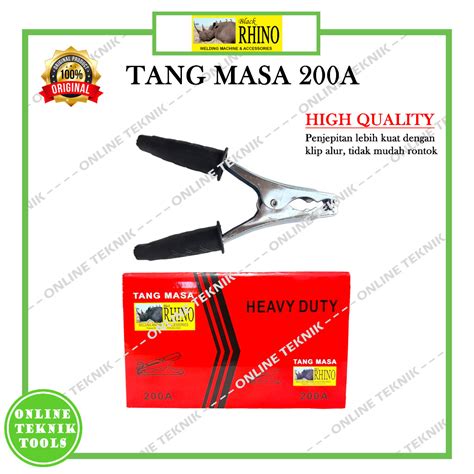 Jual Rhino Tang Massa A Tang Masa Rhino A Earth Clamp