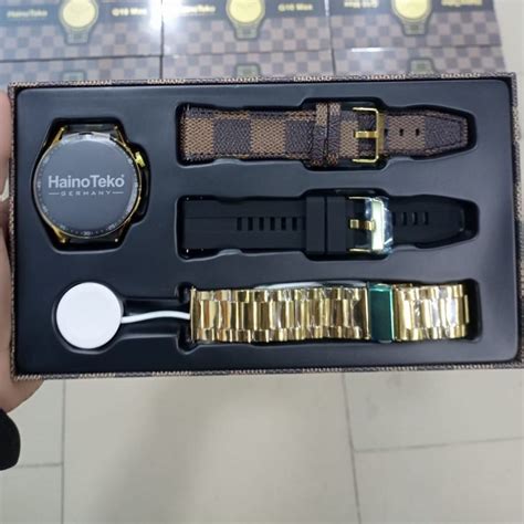 Haino Teko G10 Max GOLD SmartWatch With NFC Bluetooth Call Always On