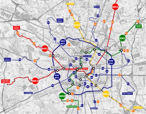 Ecco Come Funziona La Rete Bus Notturna A Milano Citymapper