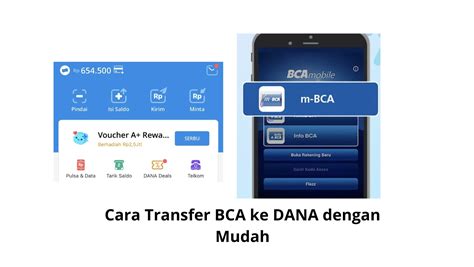 Cara Transfer BCA Ke DANA Lengkap Dan Mudah Untuk Dilakukan