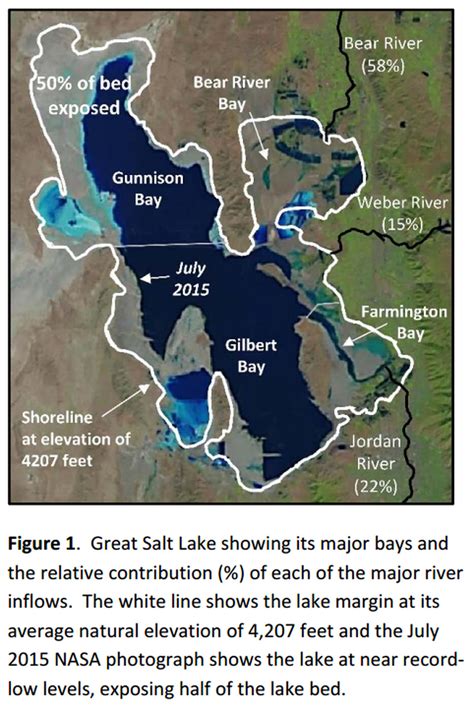NASA images show Utah’s Great Salt Lake shrinking dramatically - Vox