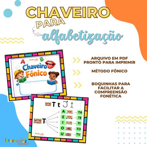 Chaveiro Tem Quantos Fonemas - Chaveiro Fônico - Integração Educacional | Hotmart