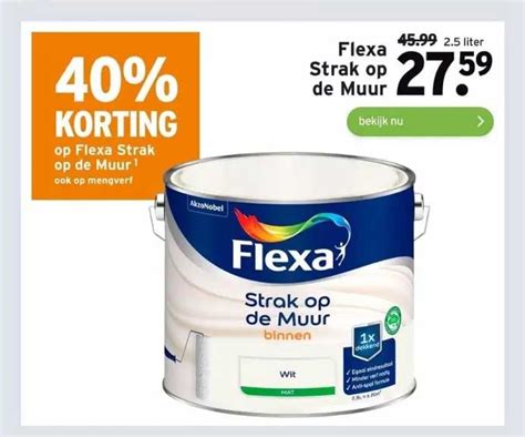 Flexa Strak Op De Muur Aanbieding Bij GAMMA 1Folders Nl