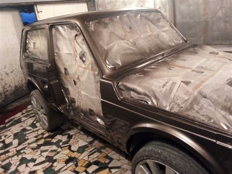 Покрасили — Lada 4x4 3D, 1,6 л, 1987 года | кузовной ремонт | DRIVE2