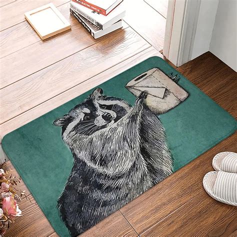 Alfombrilla de baño de gato negro para decoración del hogar Felpudo