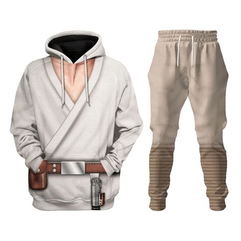 Jedi Luke SW Costume Hoodie Sweatshirt T-Shirt Sweatpants - Stormmerch
