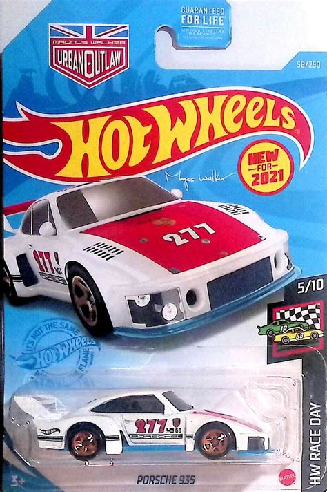 Hot Wheels Porsche 935 White Red 58 58 250 HW Race Day 5 10
