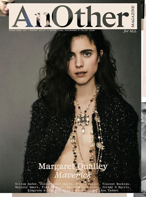 Margaret Qualley in Chanel on AnOther Magazine Spring/Summer 2022 by