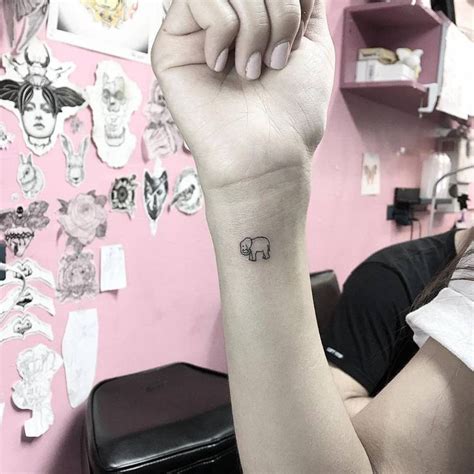 elephant tattoo   wrist elephant tattoo wrist tattoos small