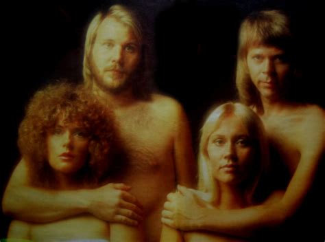 ABBA Nude Photo Session 1975 Vintage News Daily
