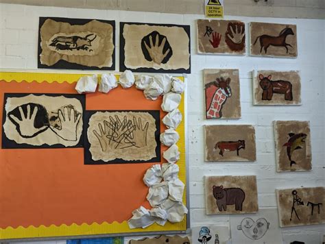 Stone Age Art - Greater Manchester Independent School