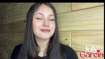 Busty Brunette Takes A Stroll In The Park And Ends Up Getting Naughty Behind The Trees