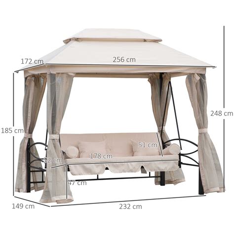 outdoor swing chair and bed 11