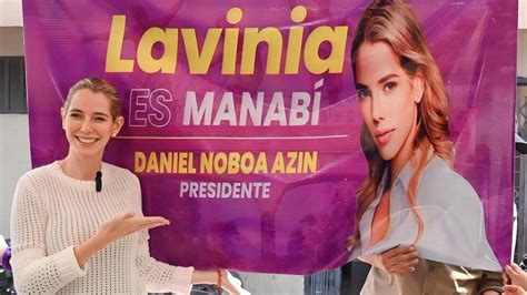 lavinia valbonesi la influencer  ahora es primera dama tvn