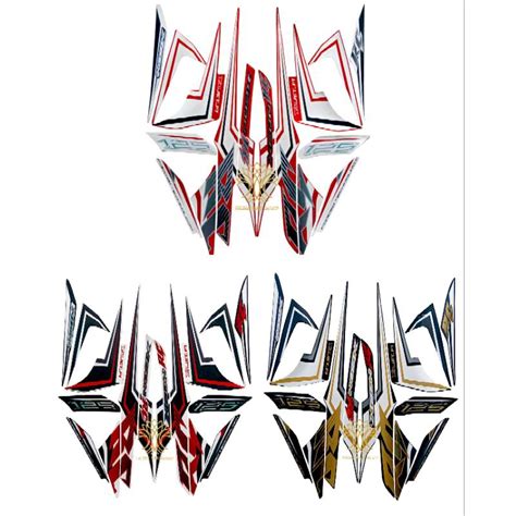 Jual Stiker Striping Lis Les Polet Sticker Body Motor Yamaha Xeon Rc