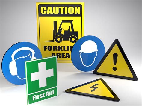 practising health  safety   workplace apply ohs safety signs