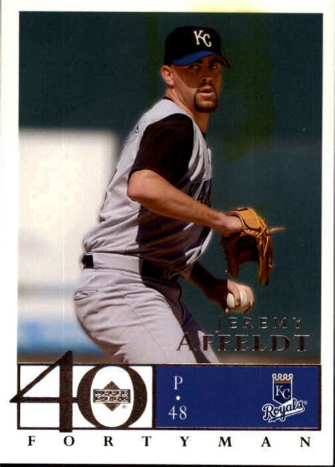 Upper Deck Man Baseball Card Jeremy Affeldt Ebay