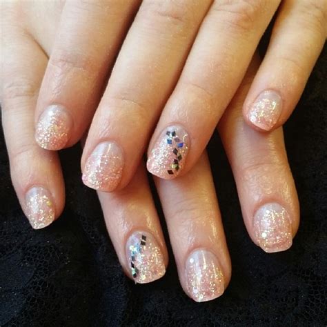 Nude Glitter Nails Pictures Photos And Images For Facebook Tumblr Pinterest And Twitter