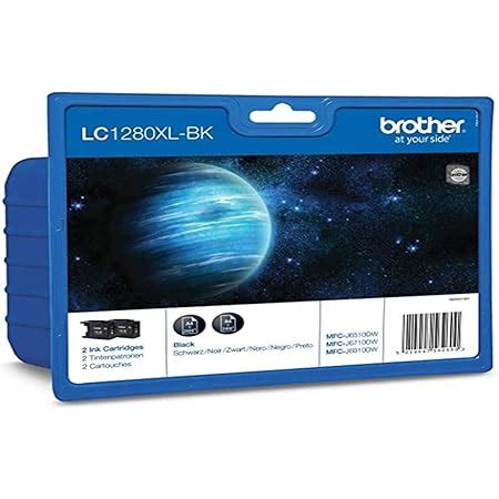 Brother Lc Xl Twin Pack Print Cartridge X Black Pages