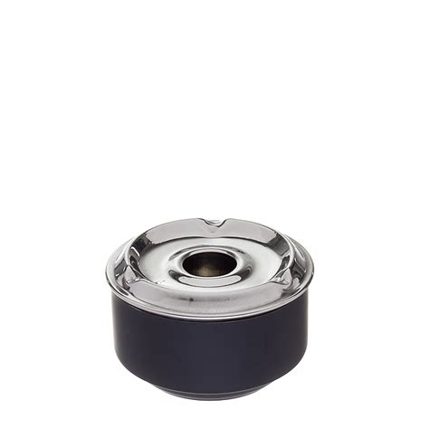 Cinzeiro Duralex - CINZEIRO ÁGUA INOX PRETO11X7CM