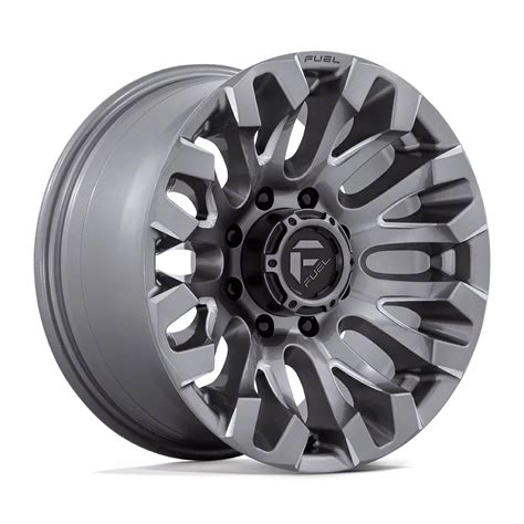 Fuel Wheels F 250 Super Duty Quake Platinum 8 Lug Wheel 18x9 1mm Offset D83018901750 23 24 F